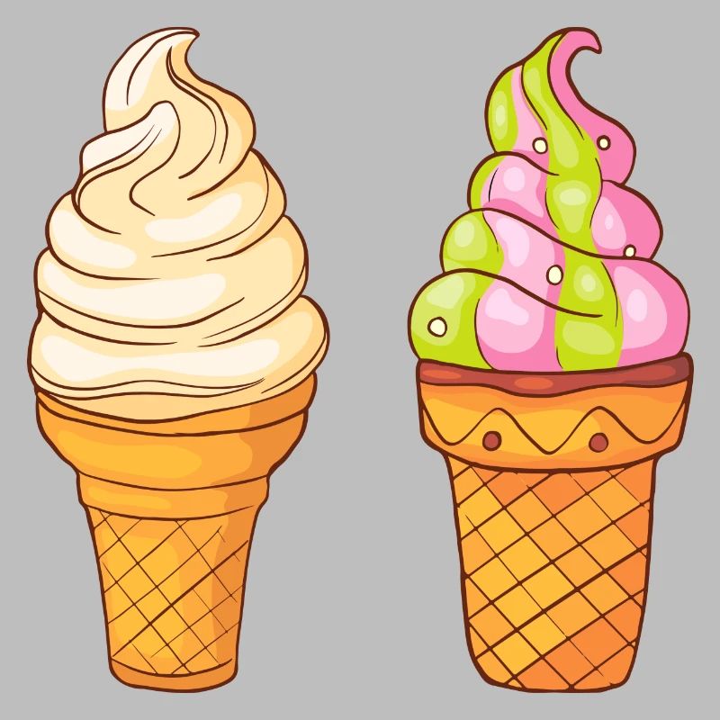 Eis Speiseeis Eiskrem Eiscreme Kugeleis Eisbecher
