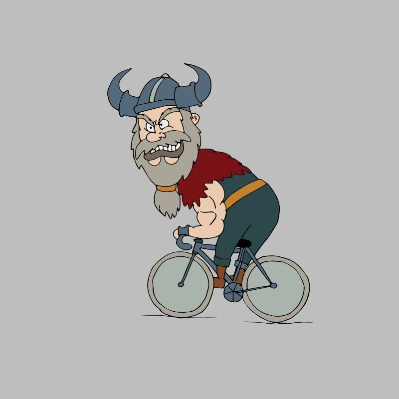 Wikinger Radfahrer