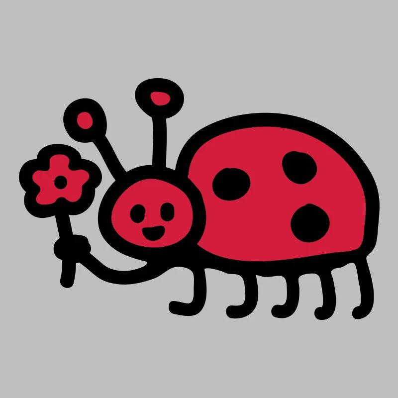 Coccinelle - Fleur