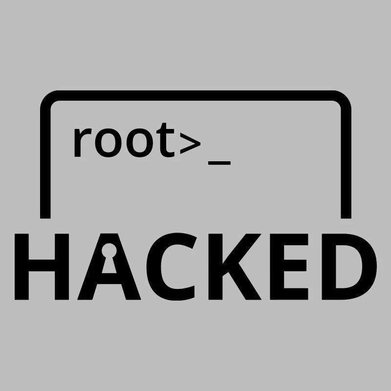 Hacked Hacker Informatiker Computer Programmierer