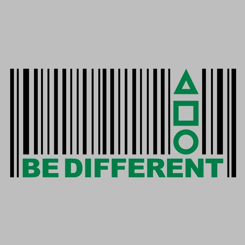 Be Different - Symboles - Barcode - code à barres