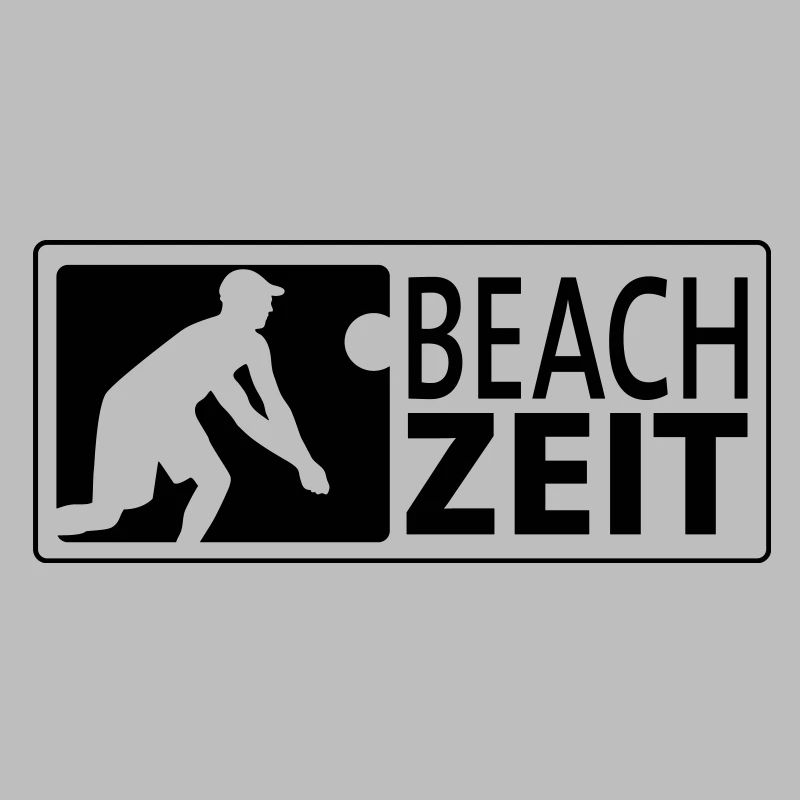 Beachvolleyball Bagger (quer)