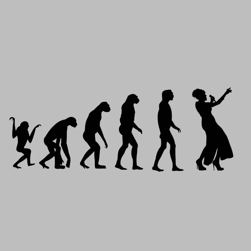 chanteur d'évolution