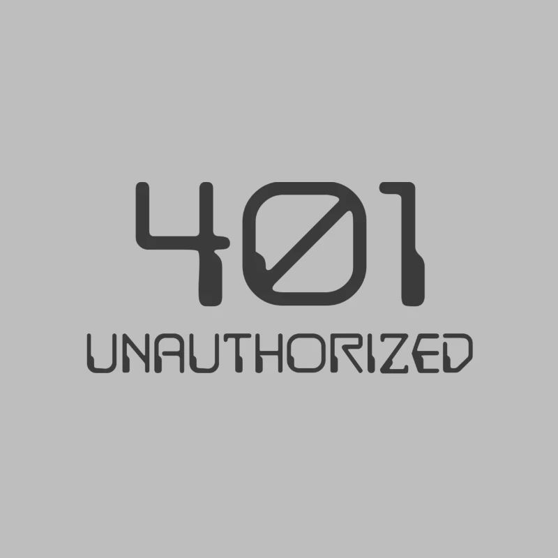 401- unauthorized dark