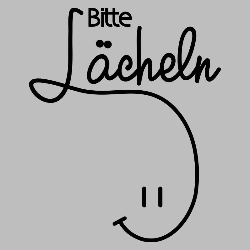 Bitte lächeln