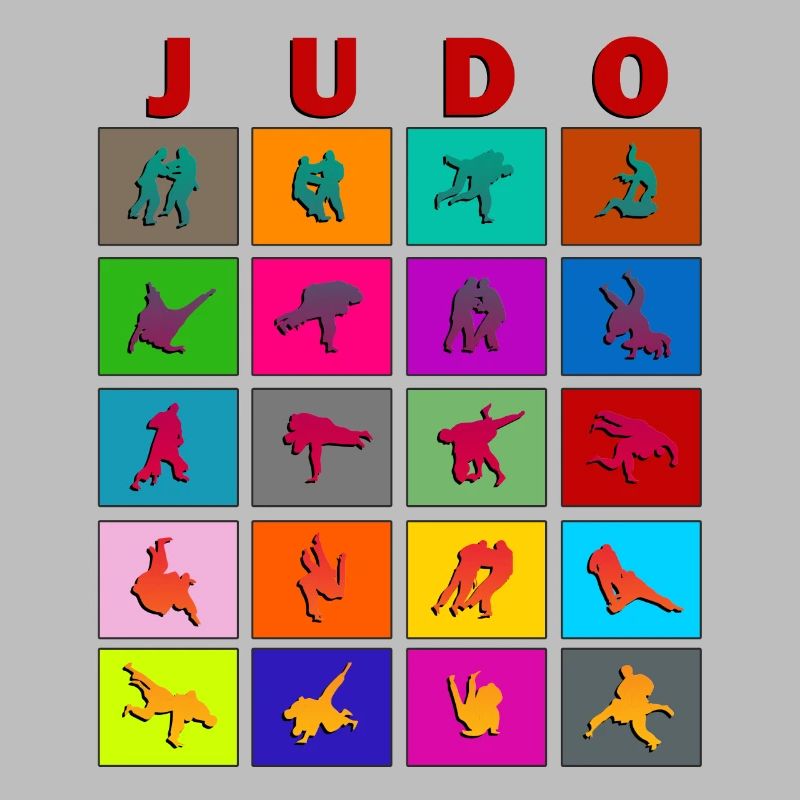 Judo Griffe - Training - Tshirt - Geschenkidee