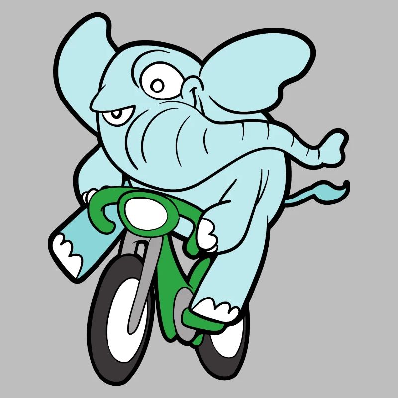 Cute Funny Cool Elephant Elephant