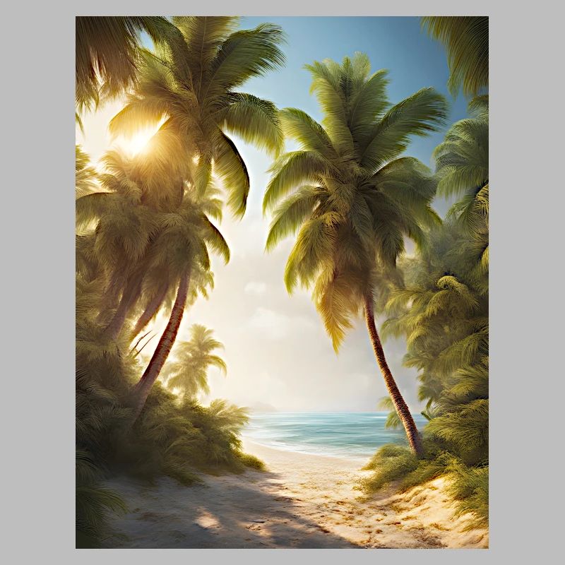 Plage d’été
