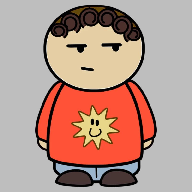 Verdächtigte Comic Figur - Geschenkidee