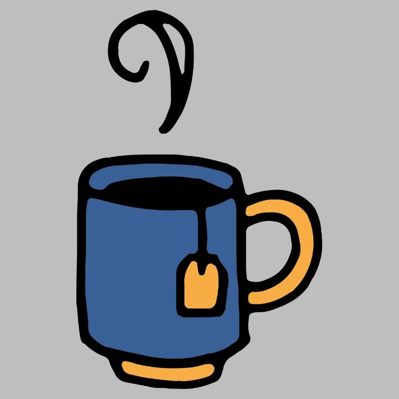 Cup with tea bag