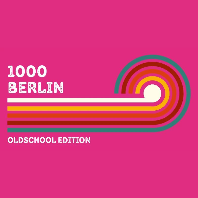 Berlin Retro Shirt Zip Code 1000 Zip Code Souvenir