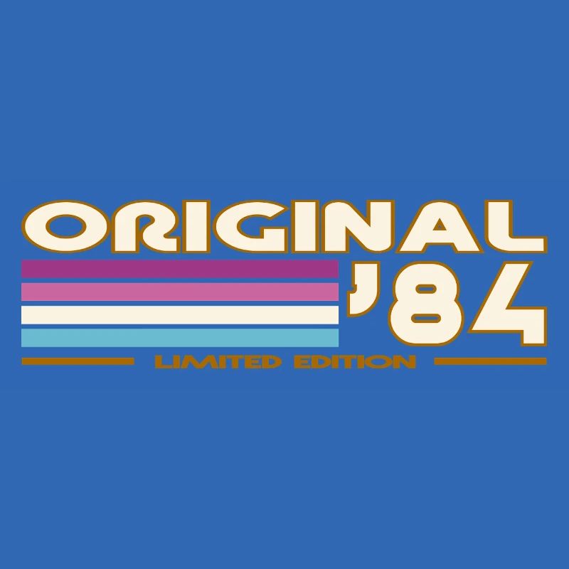 Originale 84 Pastellstreifen