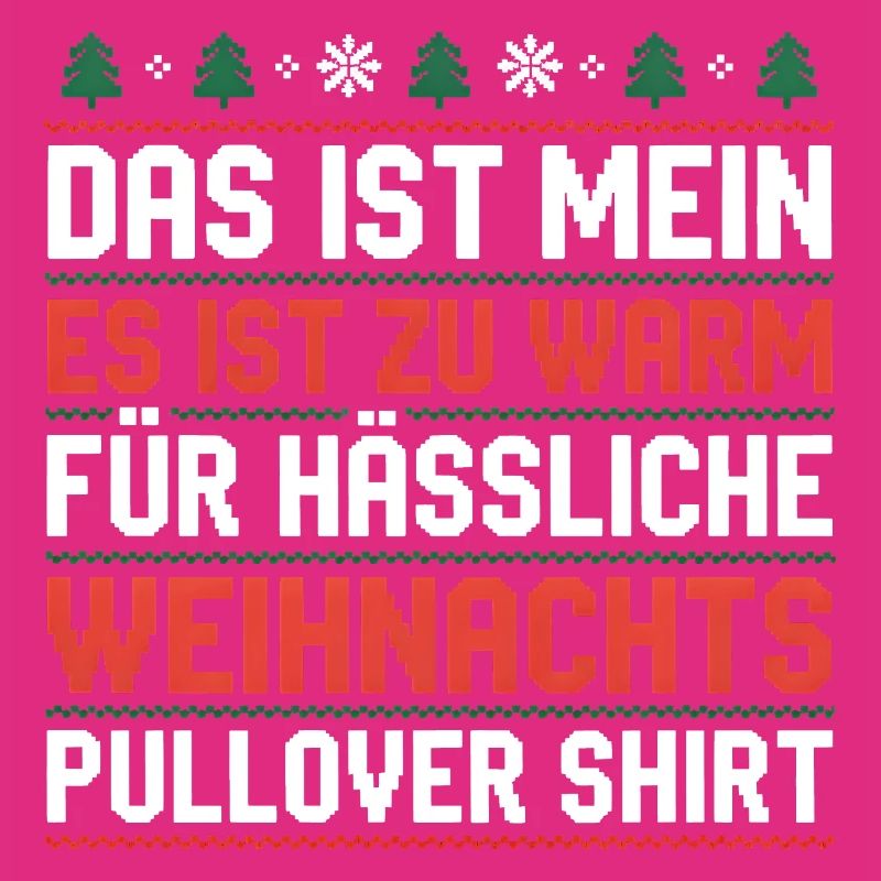 Trop chaud pour un pull de Noël moche
