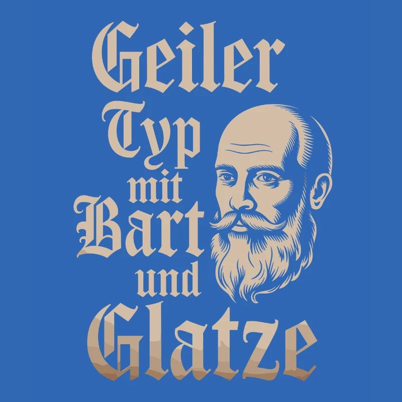 guy with beard & bald head beard wearer