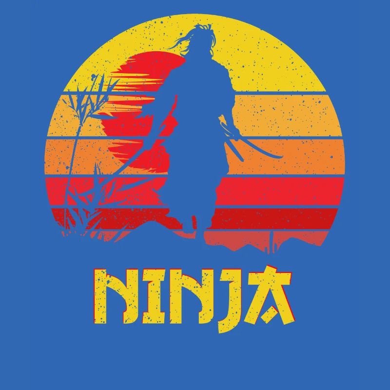 Ninja Sunset Shadow Warrior