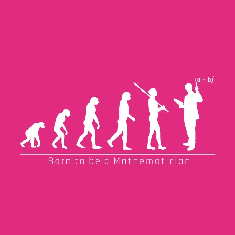 Evolution mathematician funny cool gift