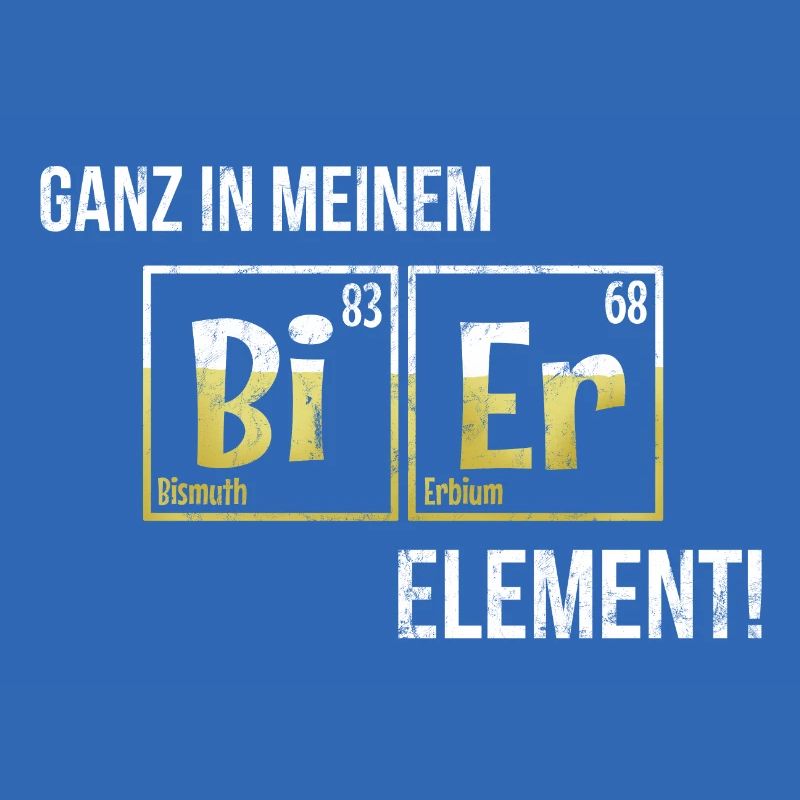 Beer is my element periodic table gift