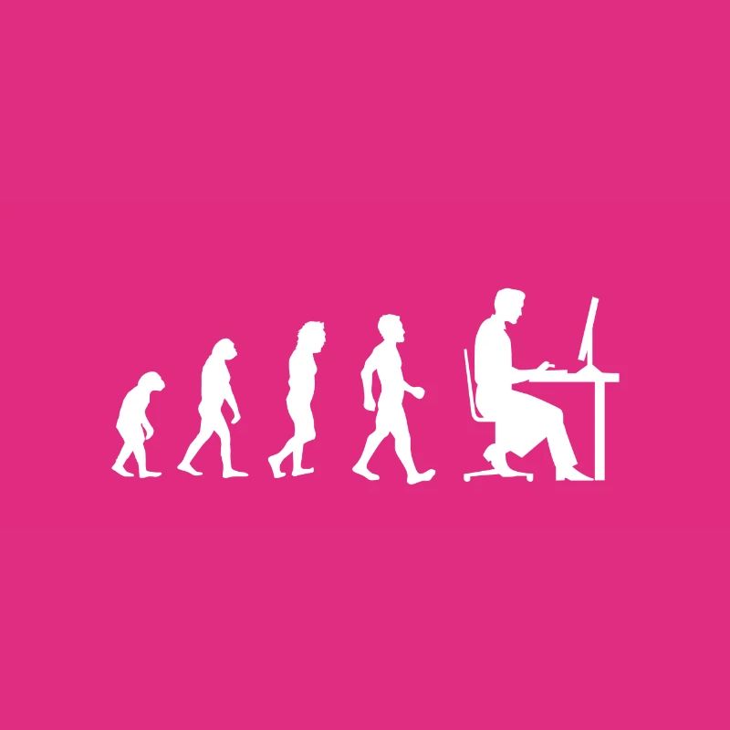 Evolution - Présent - programmeur informatique Nerd