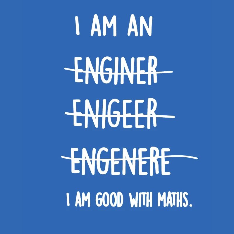 Funny engineer student math physics gift