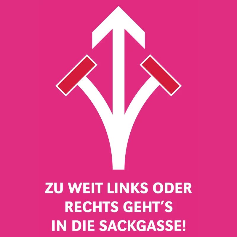 Zu Weit Links Oder Rechts Geht’s In Die Sackgasse!