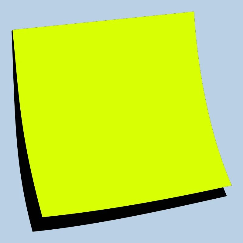 sticky note - add text