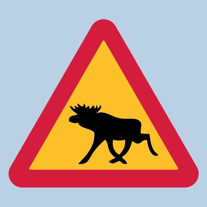Caution Moose!