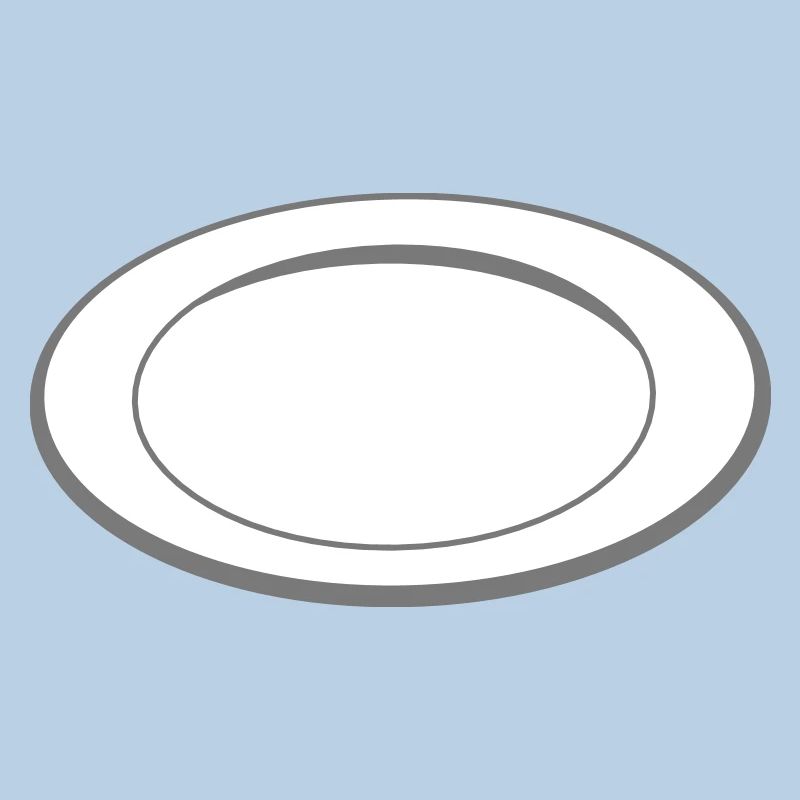 empty plate