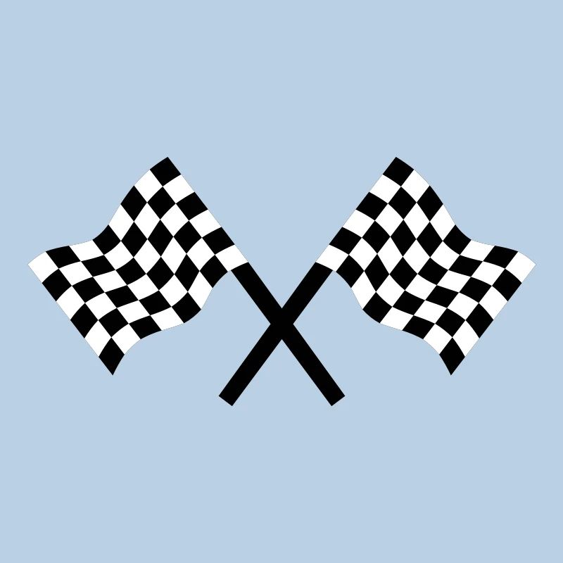 la course automobile, le pavillon, de commencer,