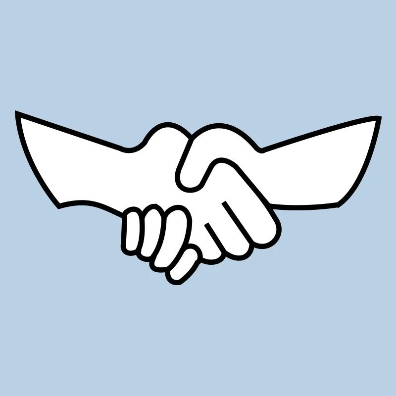 Handdruck Hände Geschäft handeln Partner Geschenk