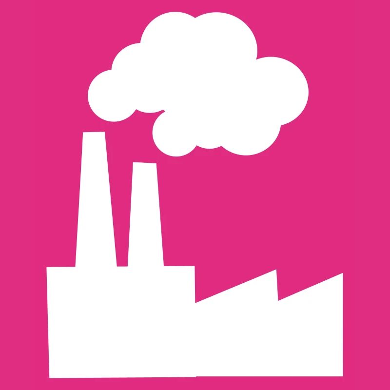 Rauchende Fabrik