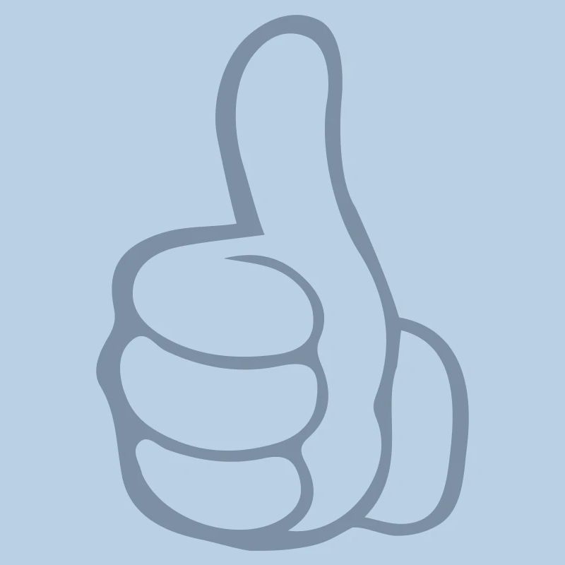 Hand thumbs up