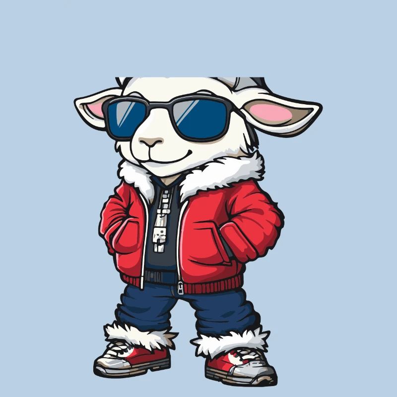 Mountain Goat Winter Comic