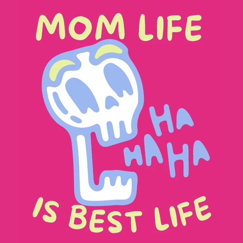 Mutter-Mama sarkastischer Spruch Skull, Muttertag