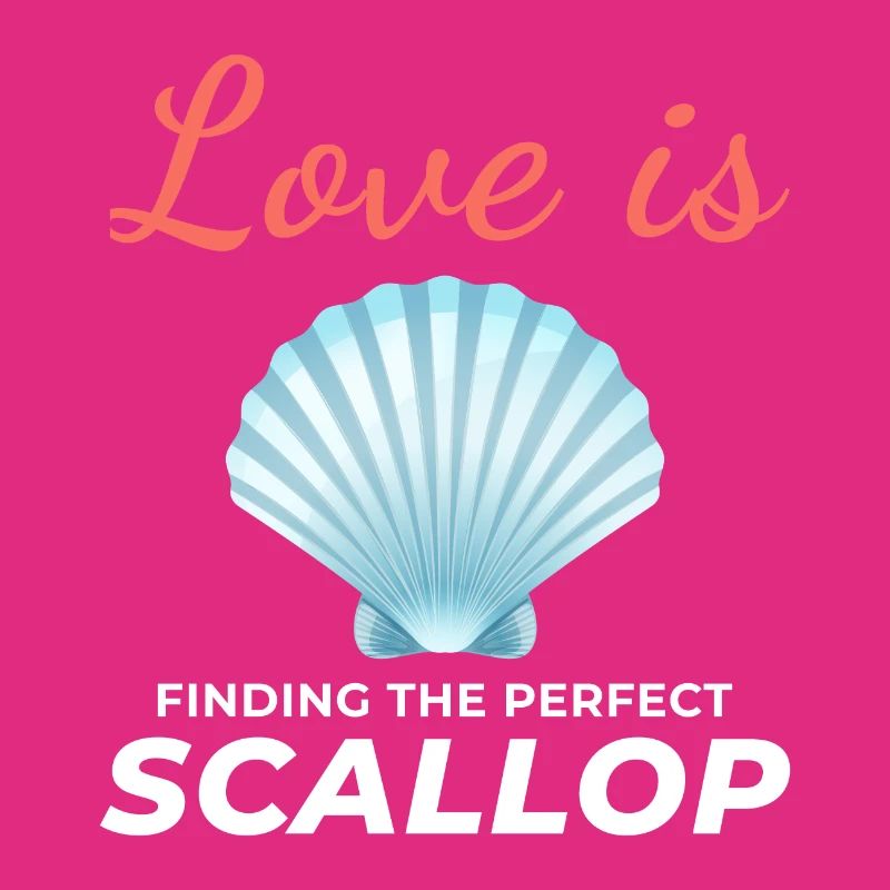 Scallop Seashells Collector Beachcomber Shellfish