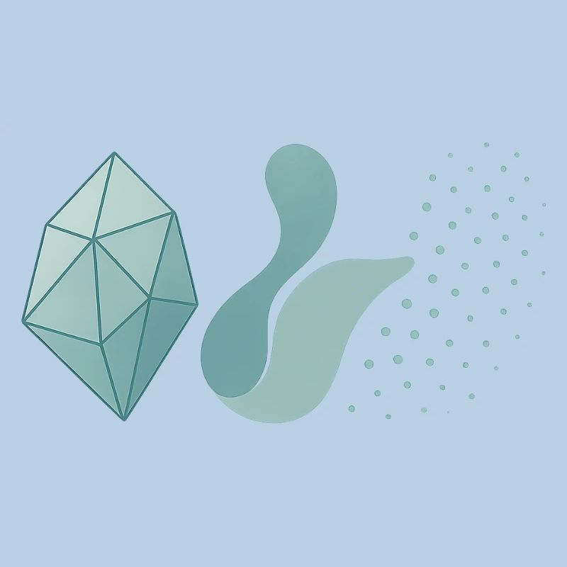 Solid, Liquid, Gaseous - Physics Design 3 Phases