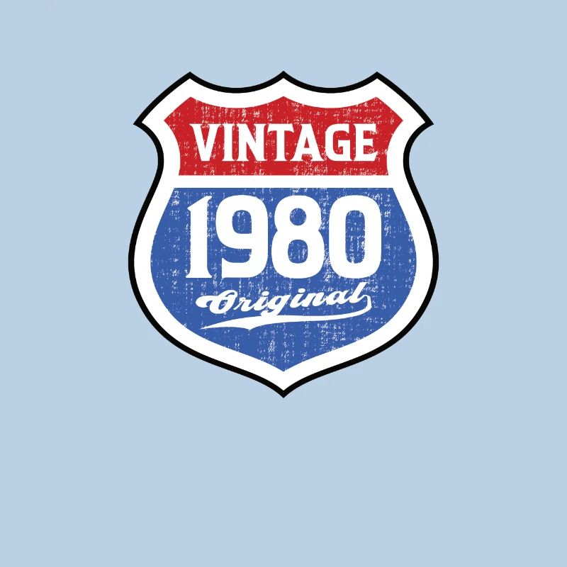1980 compleanno percorso Vintage originale