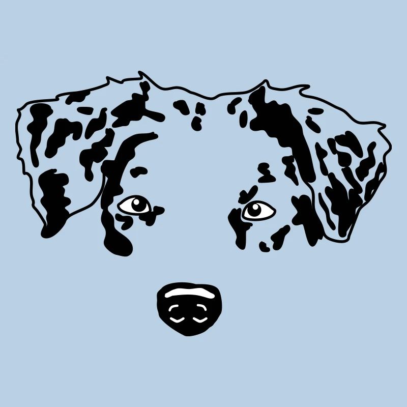 minimal Australian Shepherd Aussie dog