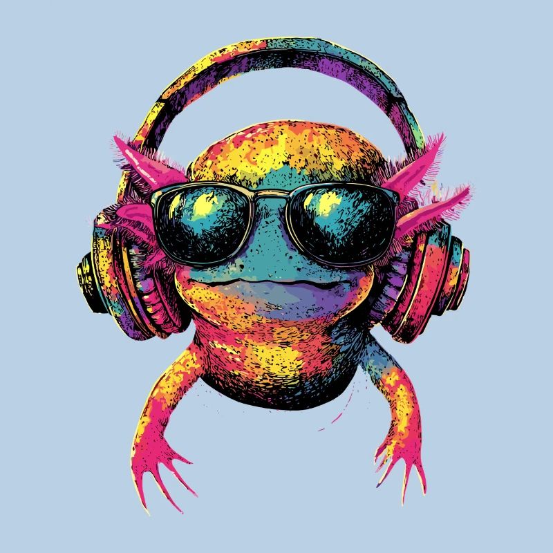 Axolotl Petite queue de triton Queue mignon Axolotl