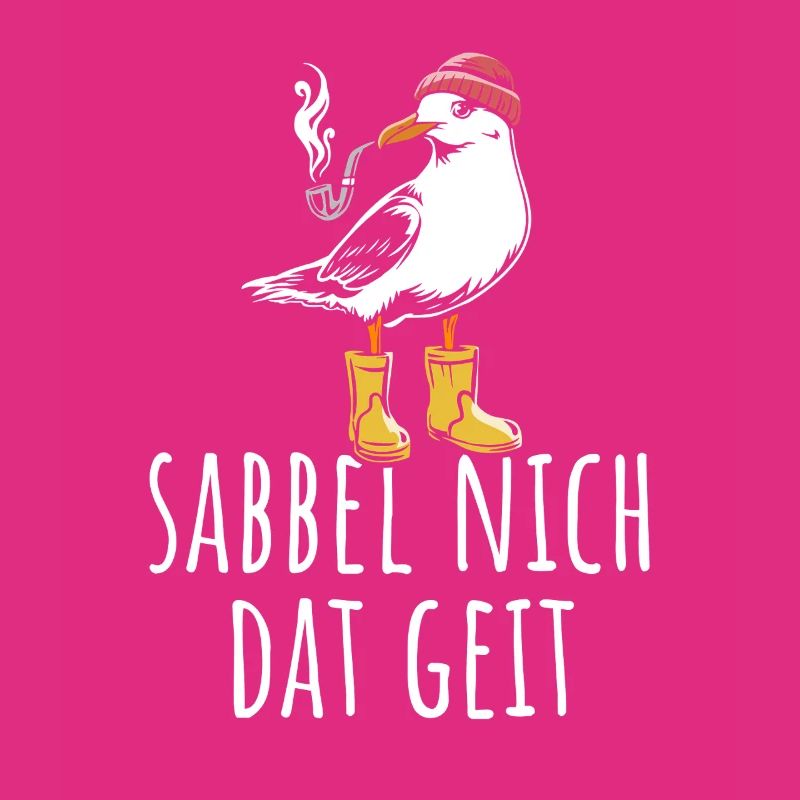 Möwe - Sabbel nich dat geit - Nordsee - Geschenk