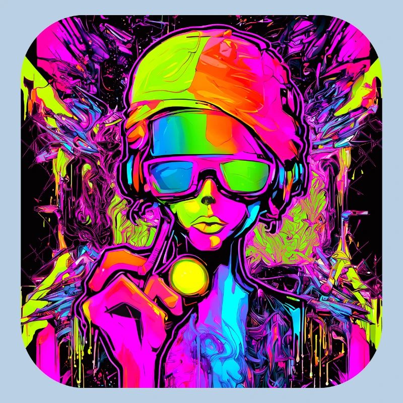 Neon Colors Colorful Creative Style Glow