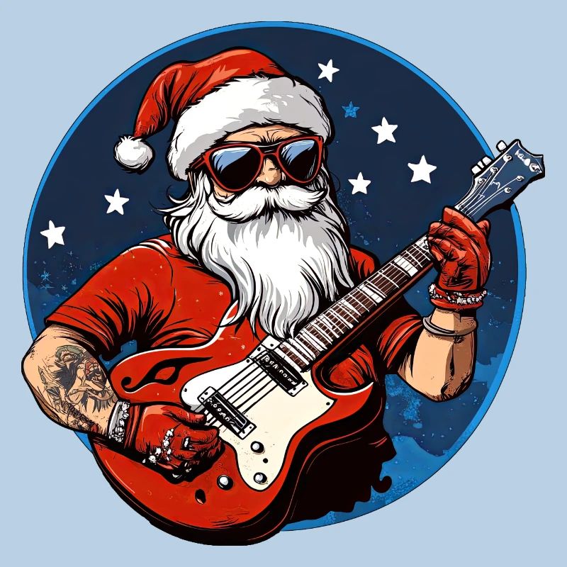 Guitariste de Noël