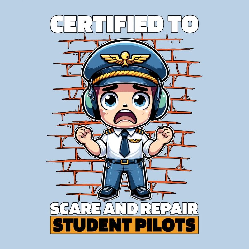 Flight Instructor Certified To Scare Pilot School