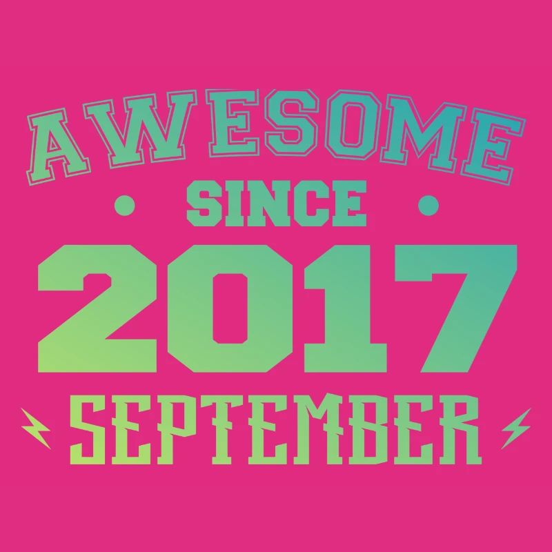 September 2017 Geburtstagsgeschenk September 2017