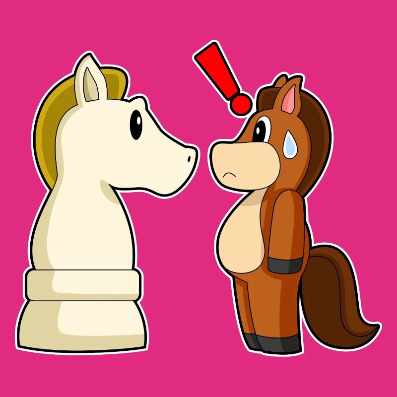 Pièce d’échecs Chevalier Cheval d’échecs