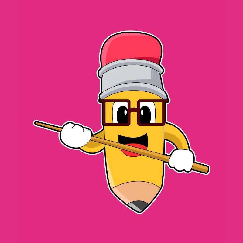 Bleistift Lehrer Pointer