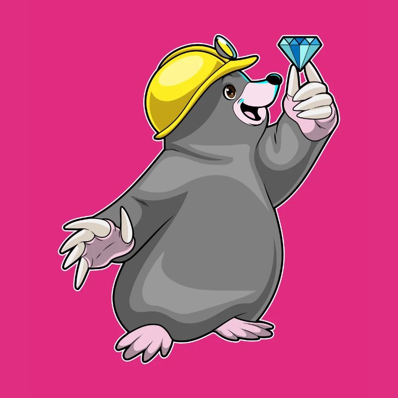 Mole Miner Jewel Mining
