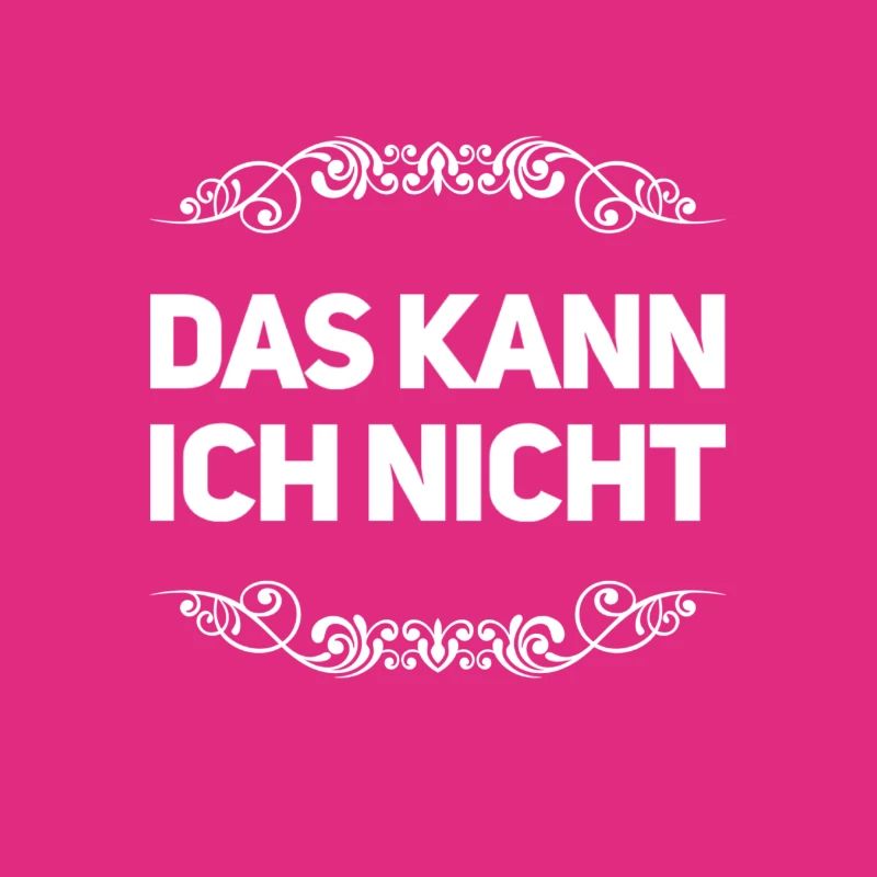 vor dir steht ein Nichtskönner