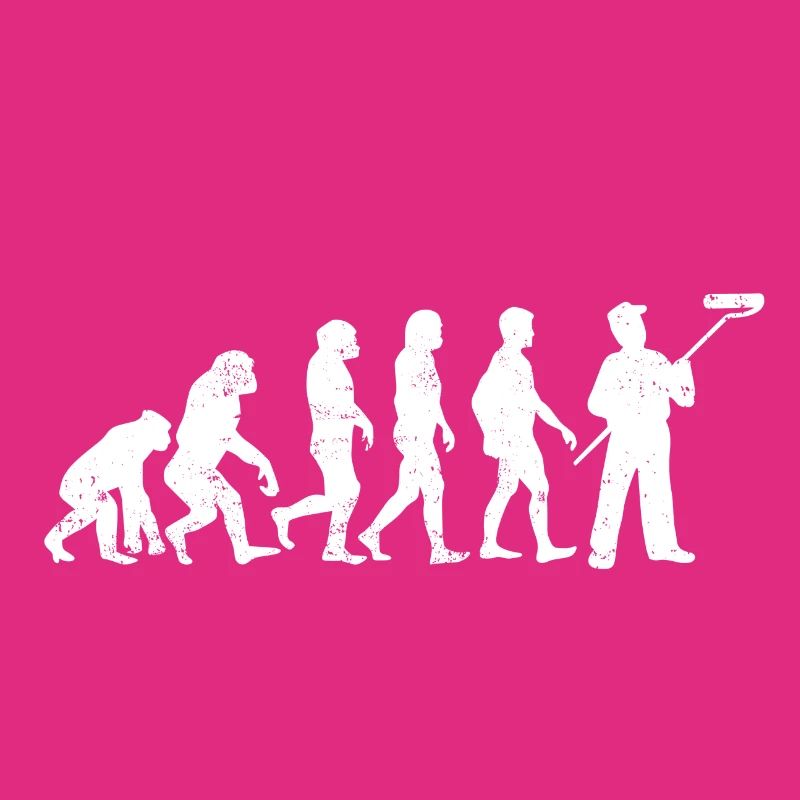 Painter evolution painter profession gift job