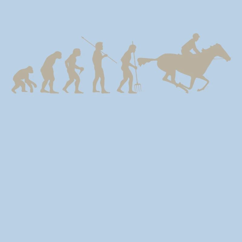 Idée de cadeau de cheval d'évolution