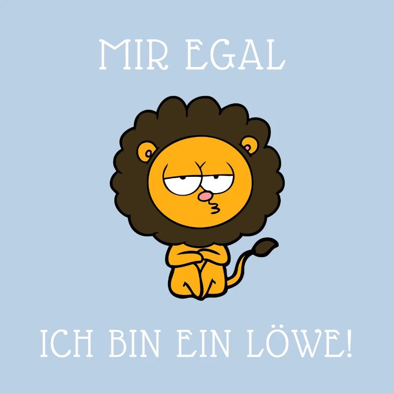 Ich bin ein Löwe! Löwe Süß Idee Geschenk